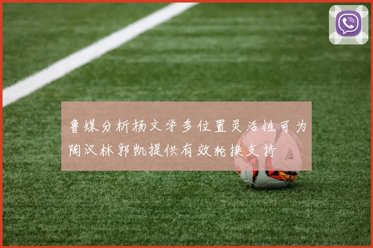 鲁媒分析杨文学多位置灵活性可为陶汉林郭凯提供有效轮换支持